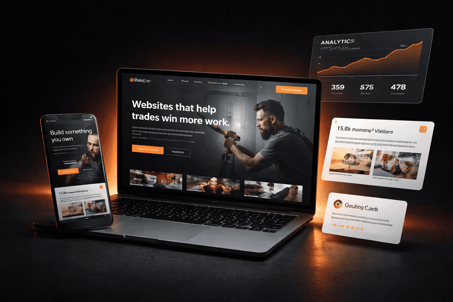 Marketing work and planning for trade businesses